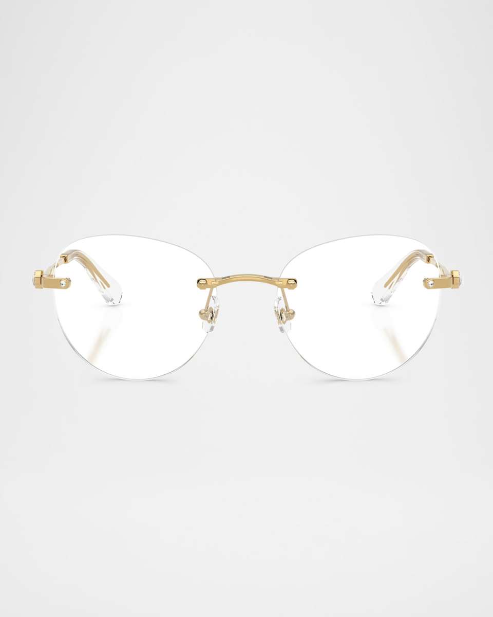 SK1021 Round Metal Optical Glasses